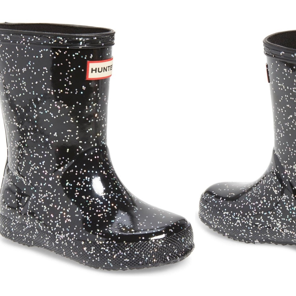 Hunter / Glitter Rain Boot